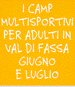 Centri estivi multisportivi per adulti (giugno - luglio) Genova